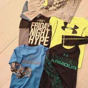 Boys long sleeve athletic shirts